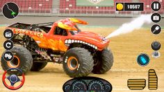 Monster Truck Derby Demolition - Screenshot 2