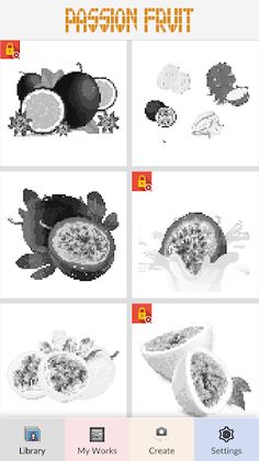 Passion Fruit Pixel Art - Screenshot 3