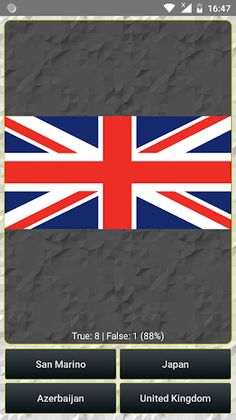 World Flags Quiz - Screenshot 1