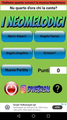I Neomelodici Quiz - Screenshot 1