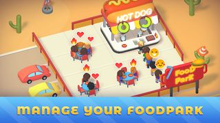 Idle Food Park Tycoon - Screenshot 1