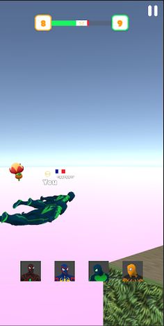 Superhero Transform Race 3D - Screenshot 2