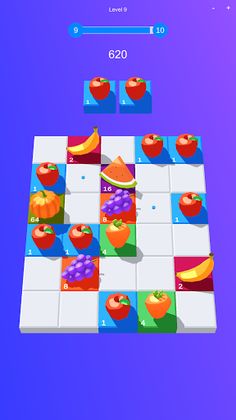 Juicy 2048 - Screenshot 1