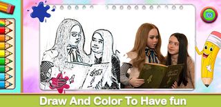 Megan Coloring Game - Screenshot 2