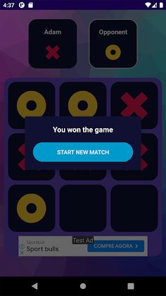 Tic Tac Toe the game of X & O - Screenshot 3