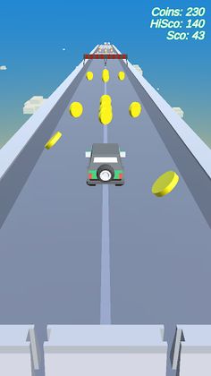 Car sky Run - Screenshot 4