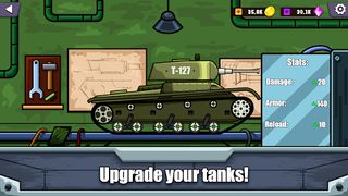 Tank Battle 2D: War and Heroes - Screenshot 3