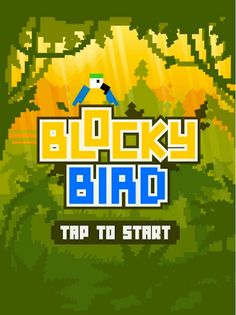 Blocky Bird - Screenshot 1