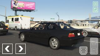 E36: Black Car Drift Extreme - Screenshot 3
