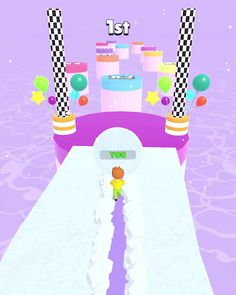 Snow Race - Screenshot 4