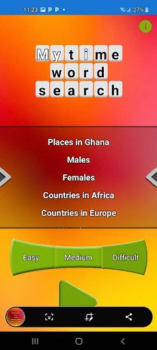 Mytime Word Search - Screenshot 1