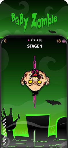 Knife Hit Zombie Head Shoot - Screenshot 4