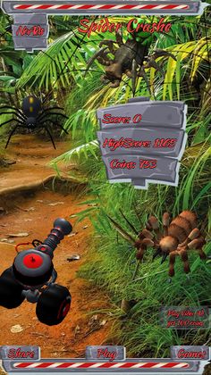 Spider Crash - Screenshot 2