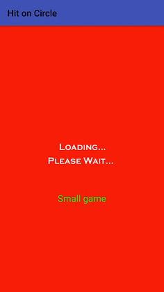 Hit on circle - Screenshot 1