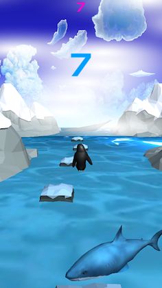 Shark VS Penguin Game - Screenshot 4