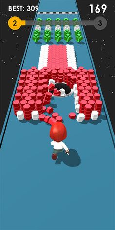 Color Hole Track 3DCircle Ball - Screenshot 2