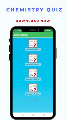 Chemistry Quiz Answers - Screenshot 1