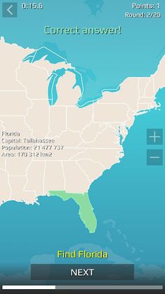 USA Quiz - Screenshot 2