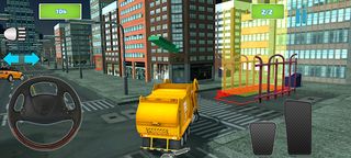 US Garbage Truck Drive Sim - Screenshot 2