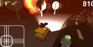 Zombies Car Chase - Screenshot 1