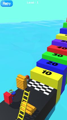 Ladder Race Marathon 3D - Screenshot 1