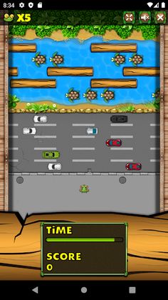 Jumping Frog - Simple Game - Screenshot 4