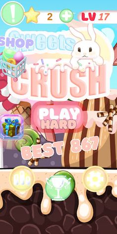 Sweets Crush idle - Screenshot 1