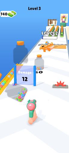 Colorful Bubble Run! - Screenshot 1