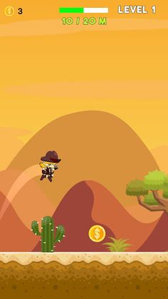 Desert Runner - Wild West - Screenshot 2