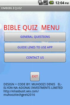 Bible Quiz Extra - Screenshot 1