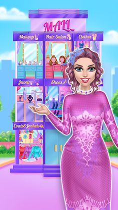 Mall Girl Dress Up Game - Screenshot 2
