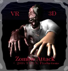 VR 3D Zombie Attack - Screenshot 1