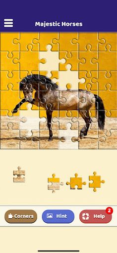 Majestic Horses Puzzle - Screenshot 4