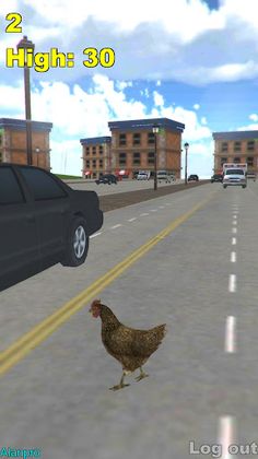 Chicken out of road - Screenshot 2