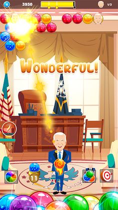 Back Hand Biden Bubbles - Screenshot 2