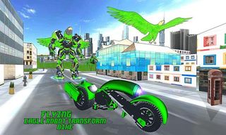 Police Robot Bike Pigeon:Robot - Screenshot 1