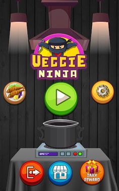 Perfect Veggie Slicer 3D Games - Screenshot 1