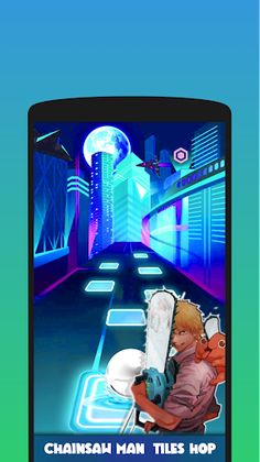 Chainsaw Man - Tiles Hop Game - Screenshot 2