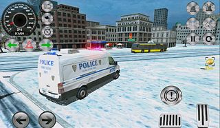 Police Van Duty Car Game 2023 - Screenshot 3