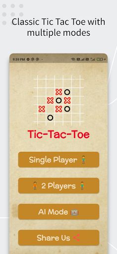 Tic Tac Toe AI Game - Screenshot 1