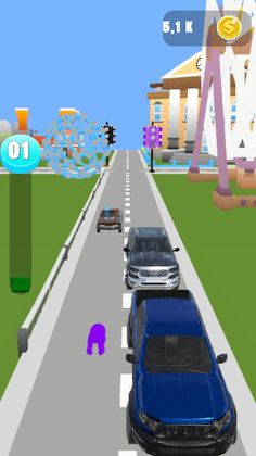 Jump In Traffic - Screenshot 1