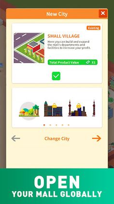 Idle Shopping mall Tycoon - Screenshot 4