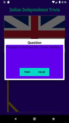 Indian Independence Quiz - Screenshot 2