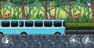 Ninja Warrior - Super Runner G - Screenshot 2