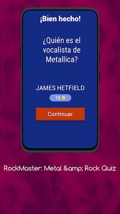 RockMaster: Metal & Rock Quiz - Screenshot 2