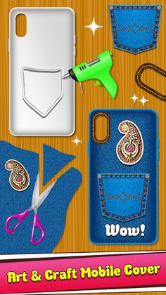 DIY Mobile Cover design Game - Screenshot 3