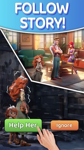 Triple Match : Tile Stroy - Screenshot 2