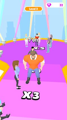 Manly Run - Screenshot 1