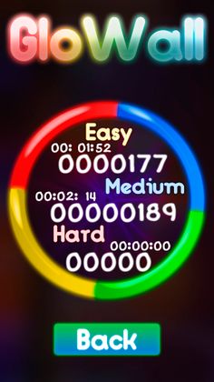 Glow Wall: 4 colors - Screenshot 4