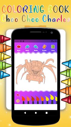 Choo Choo Coloring Game - Screenshot 3